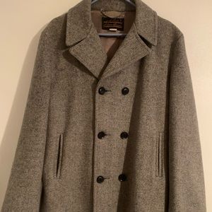 Vintage Men’s Eddie Bauer Tweed Peacoat